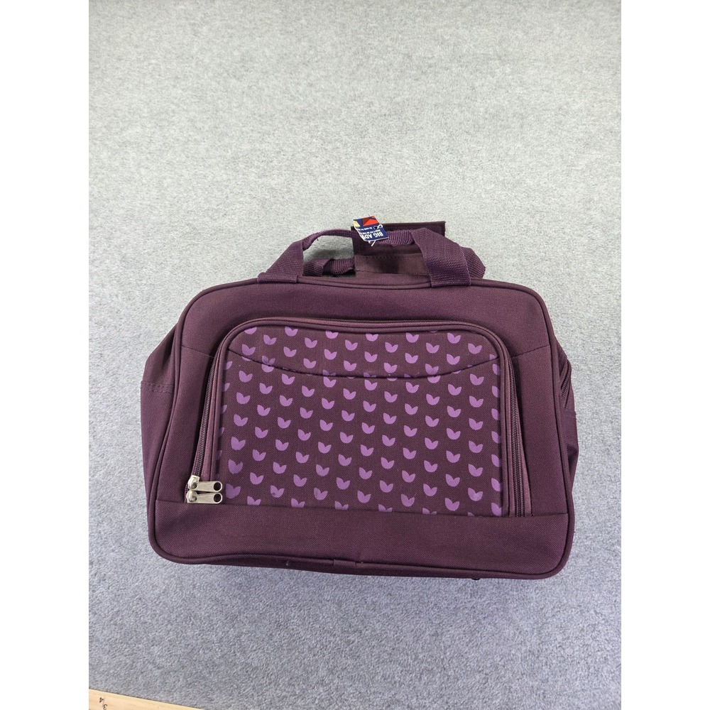 Delta Bag Skymiles Purple Tulip Carryon Personal Item Bag NWT
